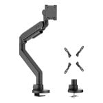 Support de table Aisens DT57TSR-307 avec ressort à gaz, pivotant/inclinable jusqu'à 57 pouces et 27 kg