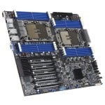 Placa mãe Asus Intel C741 LGA 4677 ATX estendida com suporte para Xeon DDR5 2xM.2 10xSATA