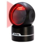 Leitor de código de barras de secretária AVPos 680, 2D, CMOS, USB/RS-232, IP50, preto Leitor de código de barras de secretária AVPos 680, 2D, CMOS, USB/RS-232, IP50, preto