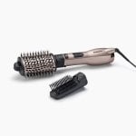 BaByliss 1000W Ionen-Turmalin-Keramik-Warmluftbürste mit 2 Bürstenköpfen, 2,2m BaByliss 1000W Ionen-Turmalin-Keramik-Warmluftbürste mit 2 Bürstenköpfen, 2,2m