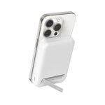 Belkin 8000 mAh weiße kabellose Powerbank mit schnellem USB-C-Laden für 2 Geräte Belkin 8000 mAh weiße kabellose Powerbank mit schnellem USB-C-Laden für 2 Geräte