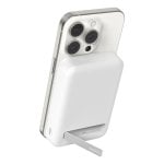 Batería externa Belkin BoostCharge Pro 10.000mAh Qi2 MagSafe soporte blanco Batería externa Belkin BoostCharge Pro 10.000mAh Qi2 MagSafe soporte blanco