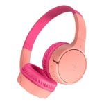 Auriculares Belkin inalámbricos Bluetooth con micrófono y control de volumen para niños Auriculares Belkin inalámbricos Bluetooth con micrófono y control de volumen para niños