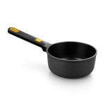 Panela BRA Daily Pro 1,25L Antiaderente Alumínio Indução Baquelite/Pega em Silicone