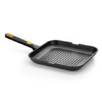 Grill BRA Daily Pro aluminio fundido 280x530mm antiadherente sin PFOA apto inducción Grill BRA Daily Pro aluminio fundido 280x530mm antiadherente sin PFOA apto inducción