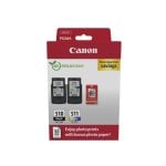 Cartucho Canon PG-510 CL-511 Multipack + 50 hojas fotográficas 10x15 cm Original Cartucho Canon PG-510 CL-511 Multipack + 50 hojas fotográficas 10x15 cm Original