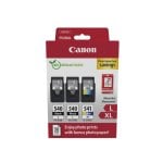 Pack Cartuchos Tinta Original Canon PG-540/CL-541 Negro y Color Compatibilidad PIXMA Pack Cartuchos Tinta Original Canon PG-540/CL-541 Negro y Color Compatibilidad PIXMA