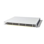 Commutateur Gigabit Cisco 48 RJ-45 avec 4 SFP+ Layer L2/L3 QoS, métal géré, blanc
