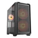 Cougar MX600 MINI Gaming-Tower Schwarz, Mini-Tower, Micro-ATX, 2x160mm ARGB, USB-C Cougar MX600 MINI Gaming-Tower Schwarz, Mini-Tower, Micro-ATX, 2x160mm ARGB, USB-C