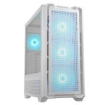 Cougar MX600 RGB, weißes Full-Tower-PC-Gehäuse mit Glasfenster, E-ATX-Unterstützung, 4 x 2,5 Zoll, 3 x 140 mm Lüfter Cougar MX600 RGB, weißes Full-Tower-PC-Gehäuse mit Glasfenster, E-ATX-Unterstützung, 4 x 2,5 Zoll, 3 x 140 mm Lüfter
