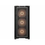 Gehäuse Full Tower Cougar Schwarz ATX/EATX Fenster RGB 4x2.5" 1x3.5" Gehärtetes Glas