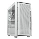 Cougar Uniface Mini Compact, weißes PC-Gehäuse, gehärtetes Glas, GPU-Unterstützung, 340 mm, 6 Lüfter Cougar Uniface Mini Compact, weißes PC-Gehäuse, gehärtetes Glas, GPU-Unterstützung, 340 mm, 6 Lüfter
