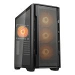 Torre Cougar Midi Tower ATX EATX Vidrio Templado RGB 4 Ventiladores USB-C Negro Torre Cougar Midi Tower ATX EATX Vidrio Templado RGB 4 Ventiladores USB-C Negro
