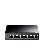 CUDY 8-Port Gigabit Ethernet Switch, 16 Gbit/s, Vollduplex, VLAN-Unterstützung, Schwarz