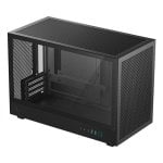 Boîtier PC DeepCool CH370 noir Micro ATX en verre trempé, USB-C, 4 emplacements Boîtier PC DeepCool CH370 noir Micro ATX en verre trempé, USB-C, 4 emplacements