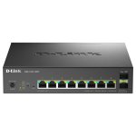 Switch Gestito D-Link 10 Porte 8 Gigabit + 2 SFP PoE