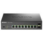 D-Link 10-Port Switch Gestionado 8 Puertos Gigabit + 2 SFP D-Link 10-Port Switch Gestionado 8 Puertos Gigabit + 2 SFP