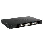 D-LINK L3 Managed Switch, 20 Gigabit PoE+-Ports, 4 x 2,5 G, 2 x 10 G, SFP+, stapelbar, 1 HE D-LINK L3 Managed Switch, 20 Gigabit PoE+-Ports, 4 x 2,5 G, 2 x 10 G, SFP+, stapelbar, 1 HE
