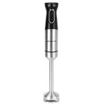 Frullatore a immersione Emerio da 1000 W con 2 lame in acciaio inox e paraspruzzi Frullatore a immersione Emerio da 1000 W con 2 lame in acciaio inox e paraspruzzi