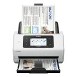 Escáner Epson WorkForce DS-800WN Wi-Fi/Ethernet/USB, Dúplex, ADF 100 hojas, 600x600 DPI Escáner Epson WorkForce DS-800WN Wi-Fi/Ethernet/USB, Dúplex, ADF 100 hojas, 600x600 DPI