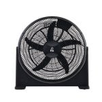 Ventilador con aspas Fm Calefacción Negro 5 aspas 3 velocidades 120W piso/techo Ventilador con aspas Fm Calefacción Negro 5 aspas 3 velocidades 120W piso/techo