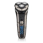 Haeger G-Man Ultra LED-Rasierer, 3 Köpfe, 90 Min., Lithium-Akku, wasserdichter Trimmer