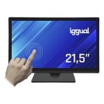 iggual MTL21PX 21,5″ Full HD 250cd/m² kapazitiver 1000:1 VGA/HDMI/USB2.0 Touch-Monitor