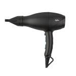 Jata 2600 W Schwarzer Haartrockner mit 2 Geschwindigkeiten, 3 Heizstufen, AC-Motor, Ionenfunktion