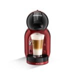 Máquina de café de cápsulas Krups Mini Me KP123H 0,8L 15 Bares preto/vermelho controlo tátil