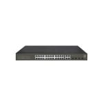 Switch LevelOne 24 puertos Gigabit L2 gestionado 4 SFP QoS VLAN