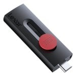 Pendrive Lexar 256GB USB 3.2 Gen 1 Type-A/Type-C Negro 130MB/s Deslizante Pendrive Lexar 256GB USB 3.2 Gen 1 Type-A/Type-C Negro 130MB/s Deslizante
