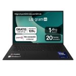 LG Gram 17Z90T 17" Intel Core Ultra 7  255H 32GB 1TB SSD AI Windows 11 Negro