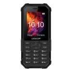 Telefono cellulare Logicom Black IP68 Dual SIM 4G 2100mAh resistente all'acqua e agli urti Telefono cellulare Logicom Black IP68 Dual SIM 4G 2100mAh resistente all'acqua e agli urti