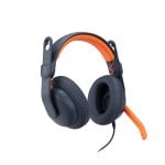 Auriculares Logitech con cable, micrófono plegable y diseño infantil resistente Auriculares Logitech con cable, micrófono plegable y diseño infantil resistente