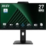 MSI PRO MP272PMG 27″ 1080p 120Hz IPS altavoces cámara USB HDMI DP FreeSync VESA Negro MSI PRO MP272PMG 27″ 1080p 120Hz IPS altavoces cámara USB HDMI DP FreeSync VESA Negro