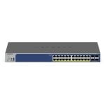 Commutateur rack empilable L2/L3 Netgear GS728TX 24x RJ-45 Gigabit + 2x RJ-45 10G + 2x SFP+ 10G