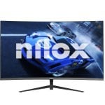 Enceintes incurvées Nilox NXM27FHD18001 27 pouces 1080p 180 Hz VA HDMI DisplayPort Enceintes incurvées Nilox NXM27FHD18001 27 pouces 1080p 180 Hz VA HDMI DisplayPort