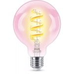 Bombilla inteligente Philips PHI WFB 40W G95 E27 822-65 RGB CL Wi-Fi/Bluetooth Regulable