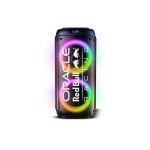 Colunas portáteis Bluetooth Red Bull Racing 160W TWS LED com pega extensível