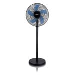 Ventilador Sogo Alta Potencia 50W 5 Aspas Oscilante Negro/Azul Silencioso Altura Ajustable Ventilador Sogo Alta Potencia 50W 5 Aspas Oscilante Negro/Azul Silencioso Altura Ajustable