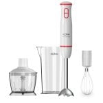 Frullatore a immersione Solac Mixo 1000 Chef da 1000 W in acciaio inossidabile con 2 velocità turbo e accessori Frullatore a immersione Solac Mixo 1000 Chef da 1000 W in acciaio inossidabile con 2 velocità turbo e accessori