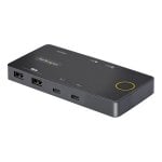 Conmutador KVM USB-C StarTech.com 2 Puertos HDMI 4K 60Hz PD 100W Compacto Conmutador KVM USB-C StarTech.com 2 Puertos HDMI 4K 60Hz PD 100W Compacto