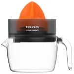 Espremedor Elétrico Taurus CITRUS COMPACT com Braço 30 W Preto, Laranja, Transparente