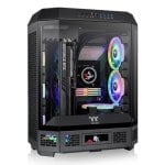 Thermaltake Midi Tower Schwarzes SPCC-RGB-ATX/mATX/Mini-ITX-Gehäuse aus gehärtetem Glas