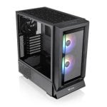 Thermaltake SPCC Midi Tower ATX/EATX RGB-Seitenfenster aus gehärtetem Glas