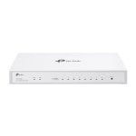 TP-Link 8-Port Intel Gigabit Switch, Managed, PoE, Lüfterlos, Weiß