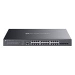 TP-Link Switch, 24 Gigabit-Ports, 4 SFP+ L2+, verwaltet, PoE++, 500 W, Rack, 1 HE