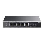 TP-Link TL-SG1005P-PD 5-Port Gigabit PoE+ Lüfterloser Switch zur Wandmontage