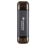SSD externe Transcend ESD310C 256 Go USB 3.2 Gen 2 1050 Mo/s + Thunderbolt + Aluminium SSD externe Transcend ESD310C 256 Go USB 3.2 Gen 2 1050 Mo/s + Thunderbolt + Aluminium