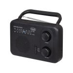 Radio portátil Trevi 1 altavoz AM/FM 0,7W pantalla analógica negra Radio portátil Trevi 1 altavoz AM/FM 0,7W pantalla analógica negra